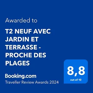  Appartement T2 Neuf Avec Jardin Et Terrasse - Proche Des Plages Frankrijk